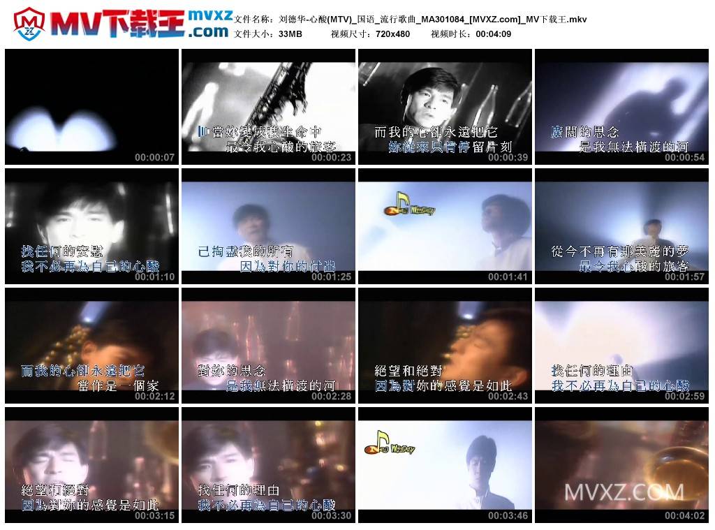 刘德华-心酸(MTV)_国语_流行歌曲_MA301084